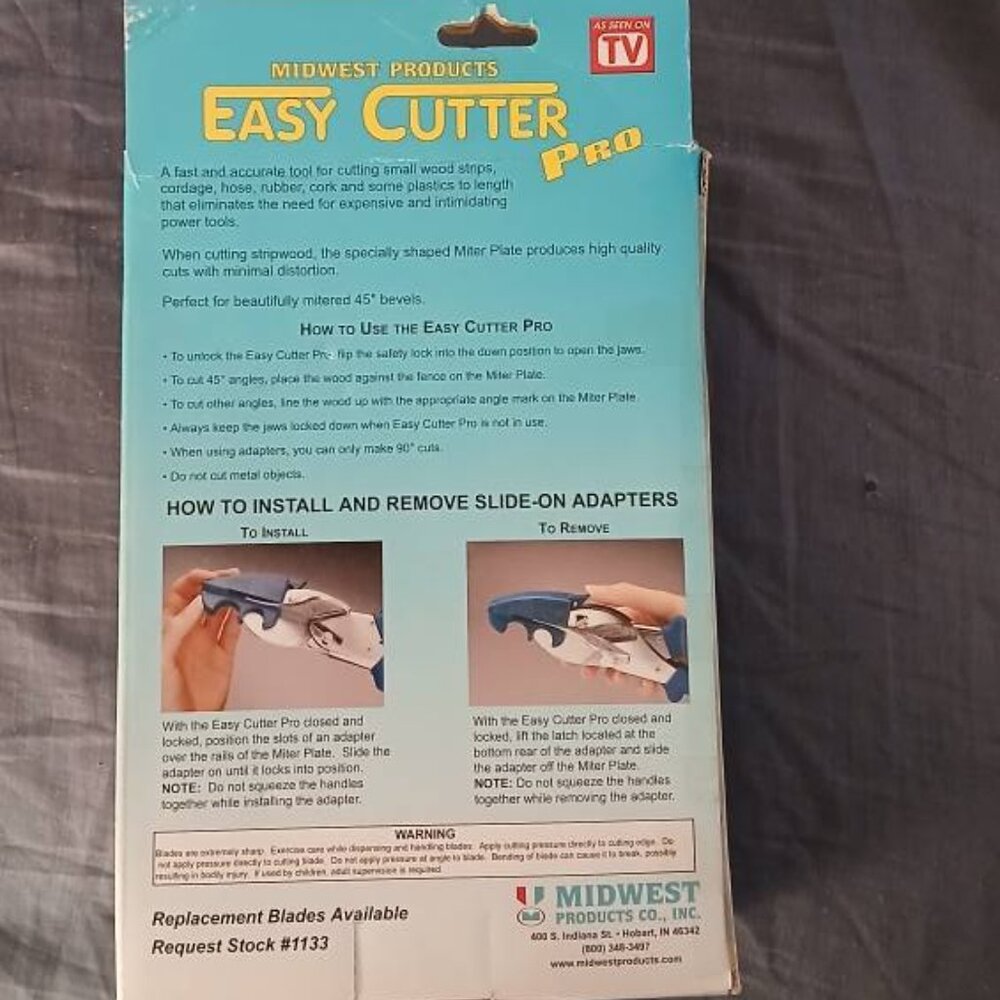 Midwest Products Easy Cutter Pro # 1122. New In The Box - Picture 7 of 7